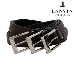 ランバン コレクション ベルト メンズ 【全品10倍｜4/18 24時迄】ランバンコレクション ベルト JLMB1200 LANVIN COLLECTION メンズ 本革 日本製