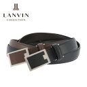 ランバン コレクション ベルト メンズ ランバンコレクション ベルト jlmb1310 LANVIN COLLECTION ビジネスベルト 中間フリー 牛革 本革 レザー メンズ