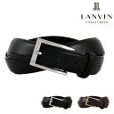 ランバン コレクション ベルト メンズ ピンタイプ JLMB4300 LANVIN COLLECTION 牛革 本革 レザー オフィス 通勤 通学