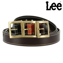 【全品10倍｜期間限定】Lee ベルト ピンタイプ メンズ 0120537 リー | カジュアル バックル イタリアンレザー 本革[PO10][即日発送]