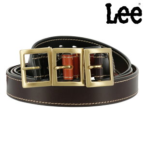 【全品10倍｜5/1 24時迄】Lee ベルト ピンタイプ メンズ 0120537 リー | カジュアル バックル イタリアンレザー 本革[PO10][即日発送]