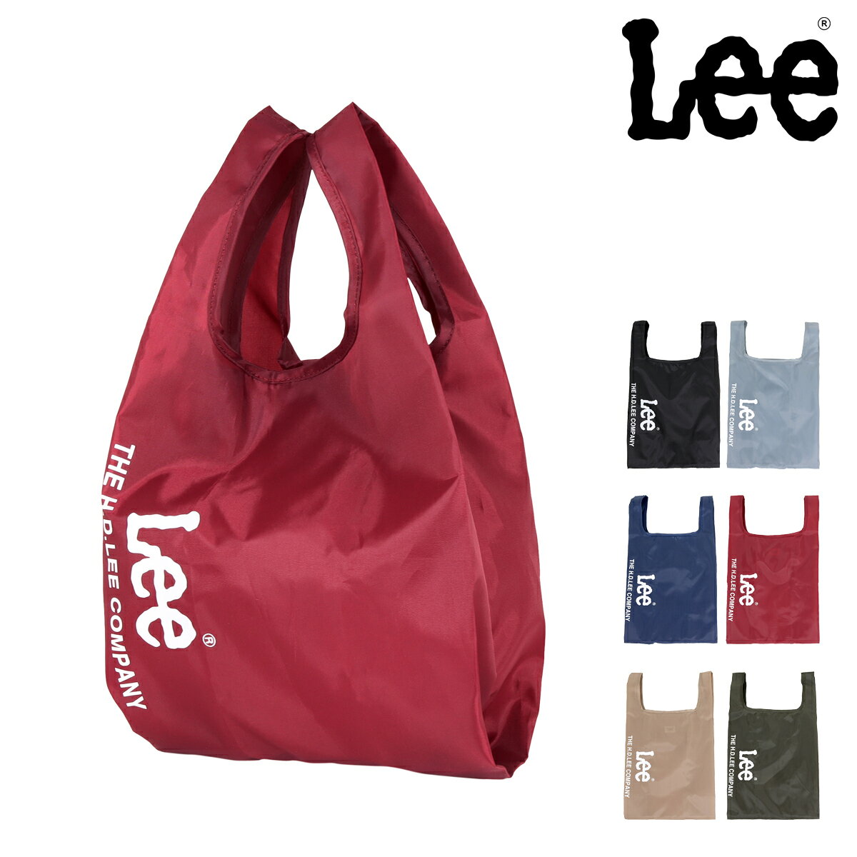 Lee エコバッグ 折り畳み パッカブル mellow レディース 320-833 リー | トートバッグ エコレジバッグ コンビニバッグ 買い物バッグ[即日発送]のサムネイル