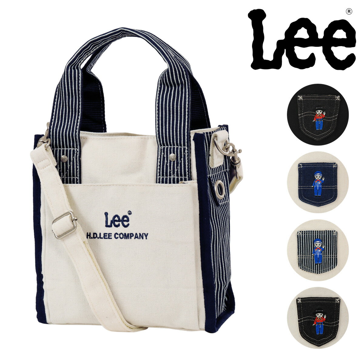 Lee ミニトート 2WAY キャンバス デニム バディー Buddy レディース メンズ 320-1404 リー ショルダーバッグ トートバッグ ハンドバッグ ランチトート