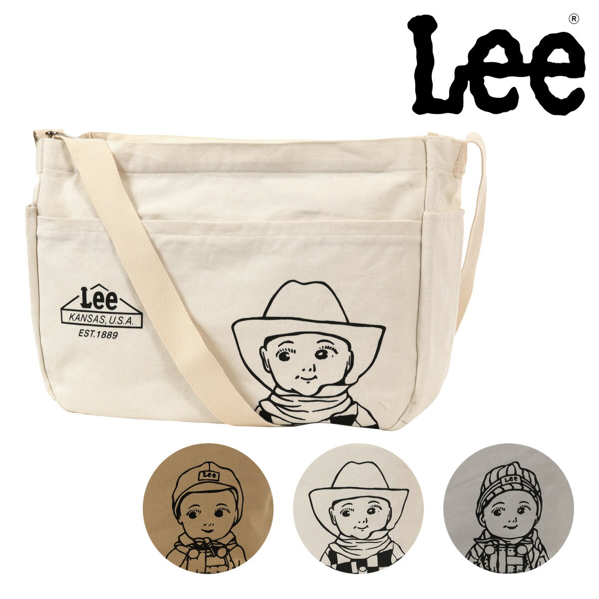 Lee ショルダーバッグ キャンバス バディーリー レディース メンズ 320-1432 Buddy II