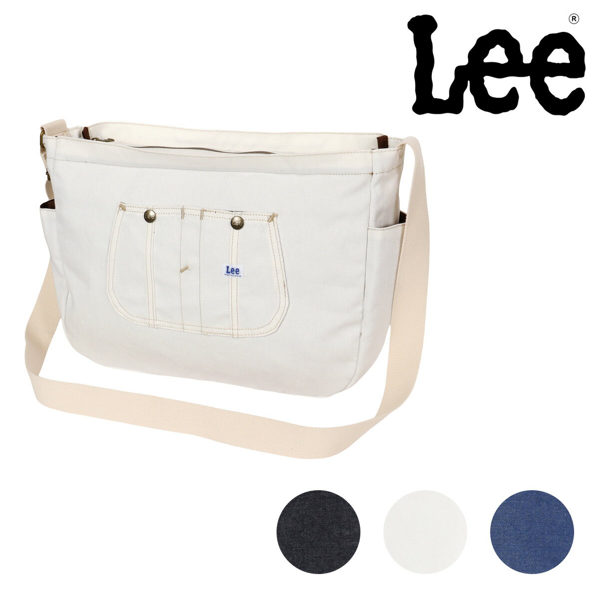 乐天商城 - Lee ショルダーバッグ デニム調 メンズ レディース 320-5028 Kate リー ジーンズ 斜め掛け ジーンズ