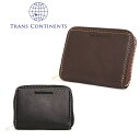 【SALE】トランスコンチネンツ 財布 小銭入れ BOX型 ラウンドファスナー メンズ TC-206016 オイルソフトシリーズ コインケース 本革 レザー T...