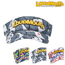 ラウドマウス ゴルフ サンバイザー 帽子 サイズ調節可能 メンズ レディース 763903 LOUDMOUTH スポーツ ゴルフ帽子 日除け おしゃれ[PO10...