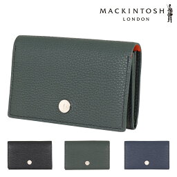 【全品10倍｜4/18 24時迄】マッキントッシュロンドン 名刺入れ MEDAL 6060043 MACKINTOSH LONDON カードケース 牛革 メンズ[PO10]