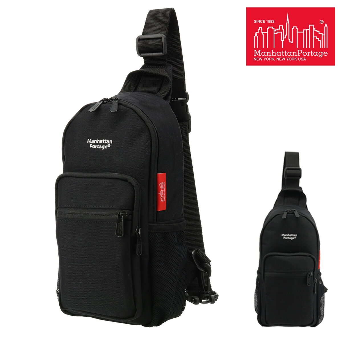 乐天商城 - Manhattan Portage マンハッタンポーテージ ボディバッグ MP1932JR ワンショルダー[PO10][即日発送]