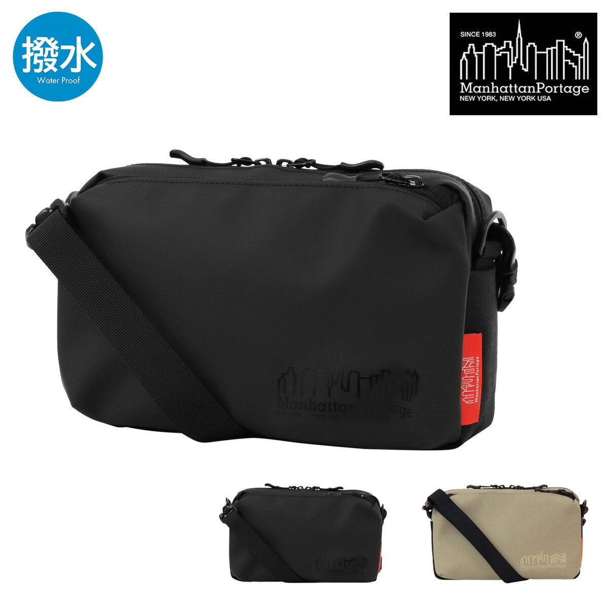 Manhattan Portage �ޥ�ϥå���ݡ��ơ��� ���������Хå� ���� A5 500ml �����å���MP1404L2VGL6 B...