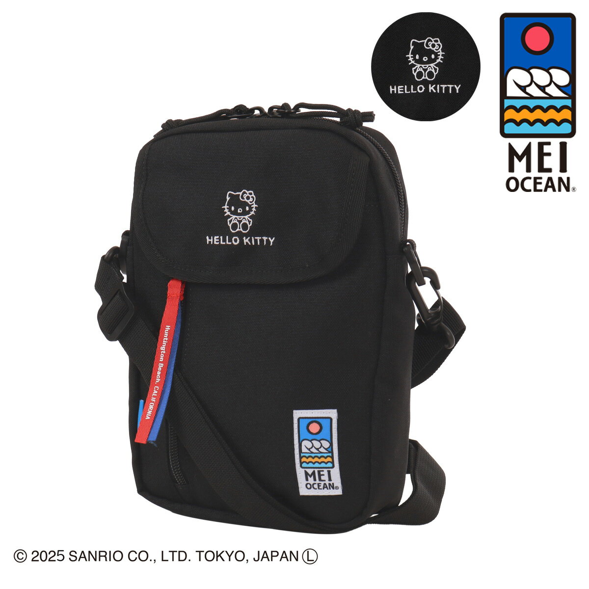 Rakuten - ハローキティ ショルダーバッグ メイオーシャン メンズ レディース 62103 Hello Kitty MEI OCEAN サンリオ ミニショルダー ポシェット 斜め掛け
