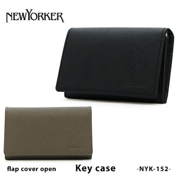 全品10倍★9/4(日)20時〜28H限定｜ニューヨーカー NEWYORKER キーケース NYK152 インサイドチェック コインケース 小銭入れ レザー 革 [bef]