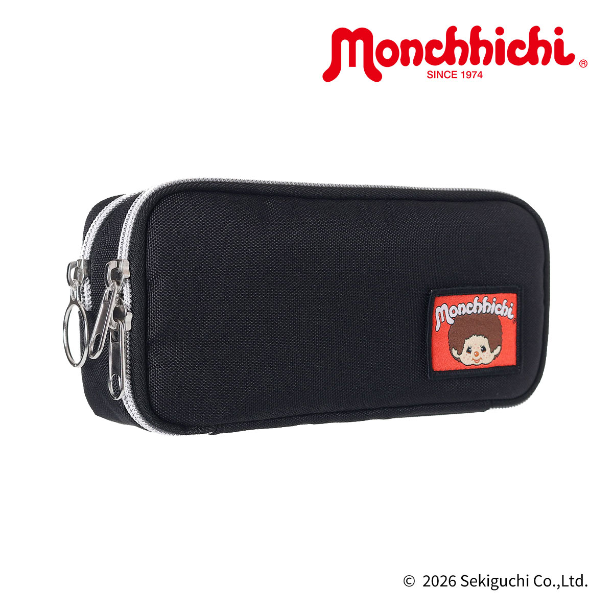 Rakuten - モンチッチ ポーチ 小物入れ ペンケース 筆箱 メイク Z26072 Monchhichi キャラクター ワッペン[即日発送]