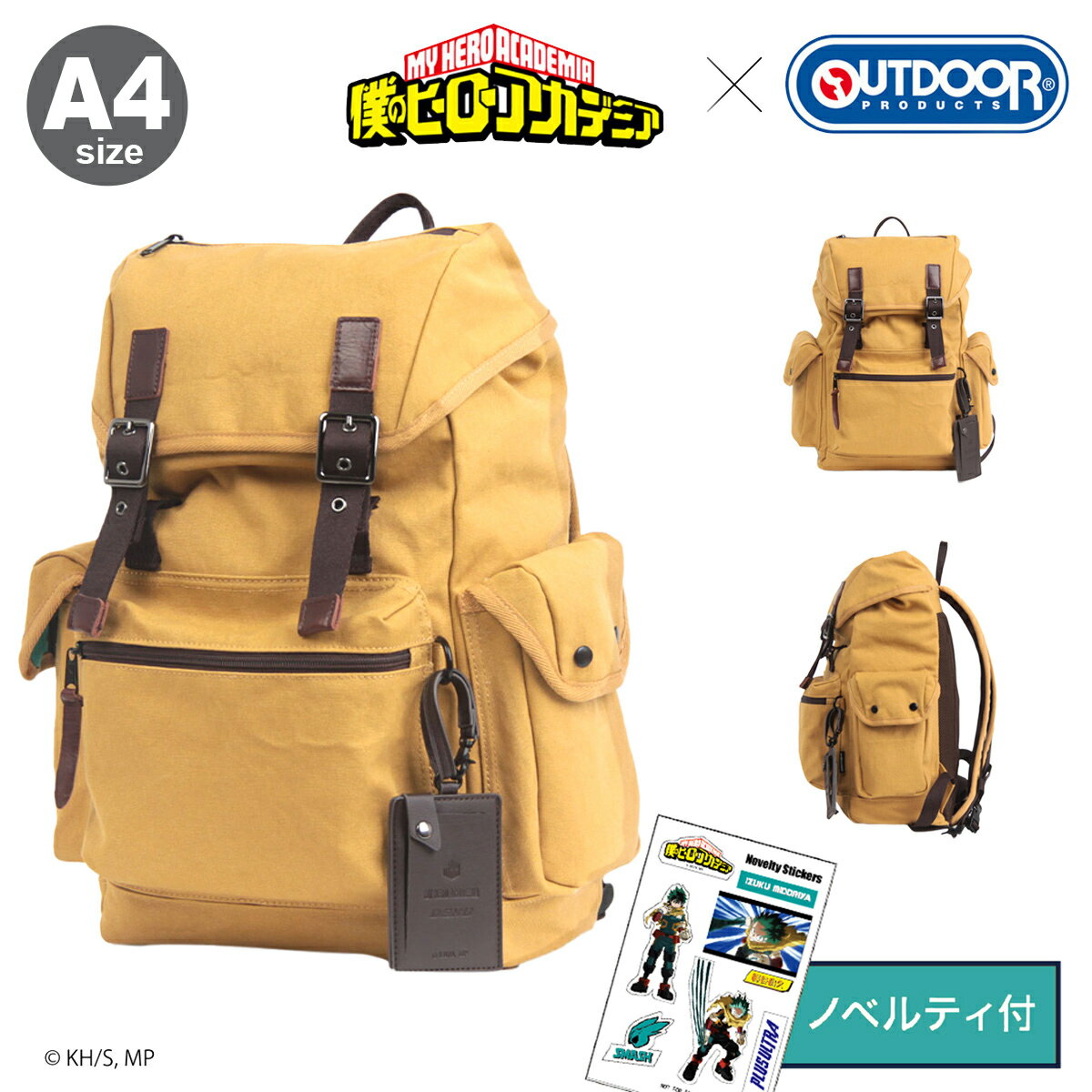 僕のヒーローアカデミア アウトドアプロダクツ コラボ アニメ ヒロアカ HIROAKA リュック バックパック..