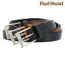 ポールスチュアート ベルト メンズ 日本製 SB00412 Paul Stuart 本革 レザー