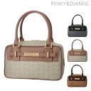 ピンキー&ダイアン ボストンバッグ レディース ピラミッド PDLHFKB1 PINKY&DIANNE | ハンドバッグ ミニボストン モノグラム ピンキー ア...