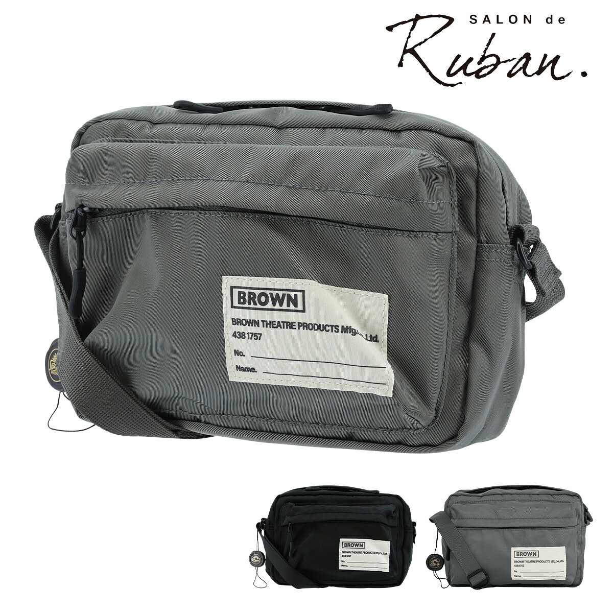 乐天商城 - サロン ド ルヴァン ブラウンシアタープロダクツ ショルダーバッグ レディースRBB-240 SALON de RUBAN BROWN THEATRE PRODUCTS |
