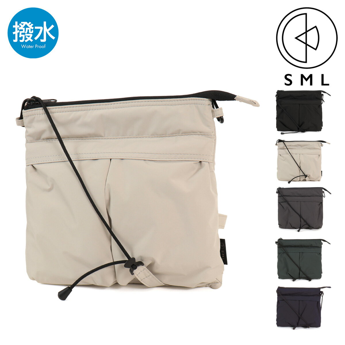 乐天商城 - SML ショルダーバッグ 撥水 軽量 防汚 メンズ レディース K904092 JUDE ユダ エスエムエル サコッシュ ミニショルダー ヘルメットバッグ ミニバッグ コンパクト[即日発送]