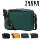 【全品10倍｜期間限定】タケオキクチ ショルダーバッグ 本革 メンズ 718122 ブリストル TAKEO KIKUCHI 横型 ミニショルダー 大人 レザー 牛革