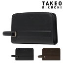 セカンドバッグ 【全品10倍｜5/9 20時～期間限定】タケオキクチ セカンドバッグ A5 ボルトン メンズ 702232 TAKEO KIKUCHI | クラッチバッグ 牛革 レザー