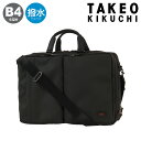 タケオキクチ ビジネスバッグ B4 ショルダーバッグ ブリーフケース 撥水 2way メンズ 704532 ゼファー TAKEO KIKUCHI 15.6インチ...