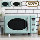 トフィー 電子レンジ K-DR1 Toffy|レンジ フラット 17L キッチン家電 調理器具 シンプル レトロ おしゃれ かわいい LADONNA ラドンナ ...