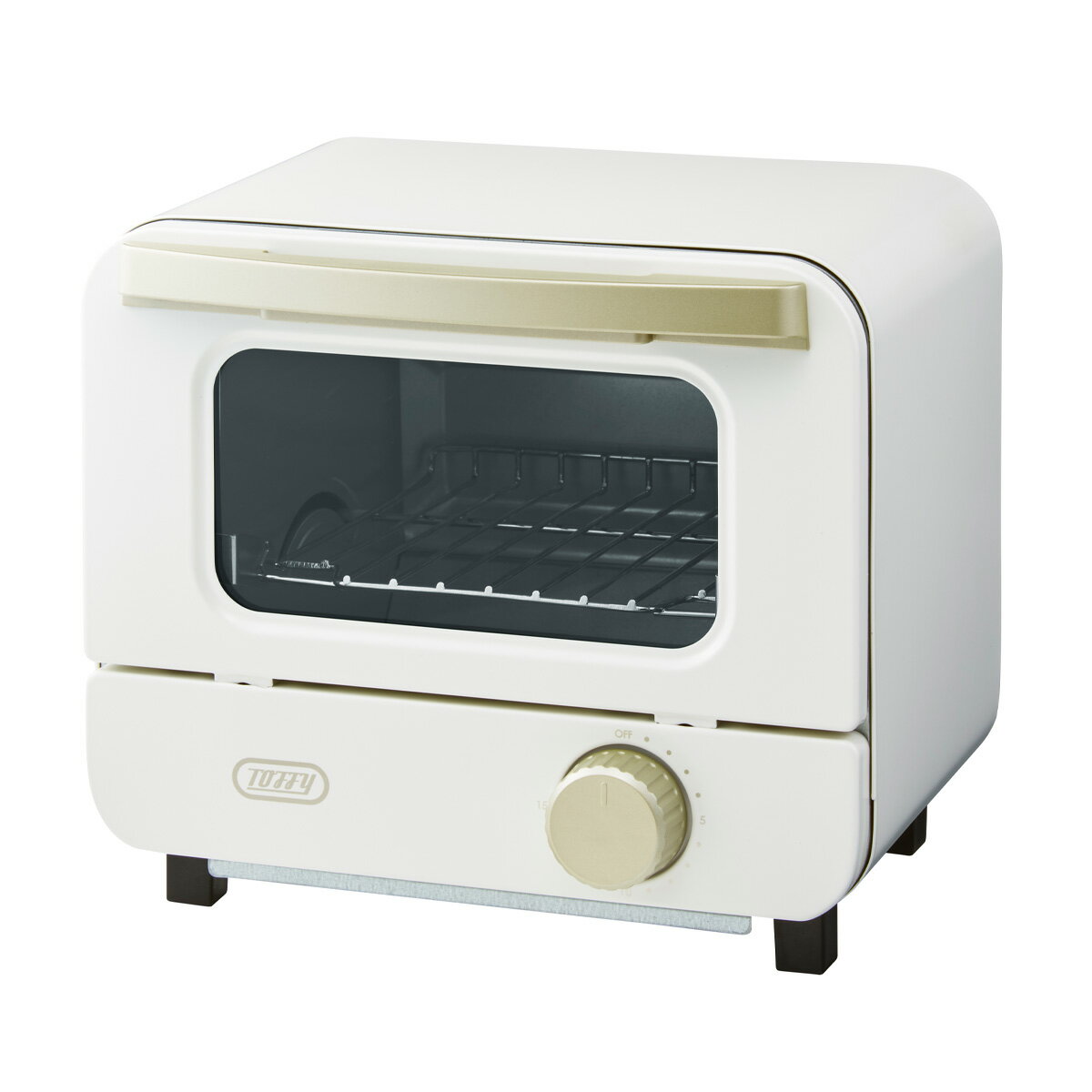 トフィー オーブントースター ハッピーコレクション K-HTS1 Toffy｜オーブントースターミニ カラフル コンパクト 小型 小さめ キッチン家電 調理器具 シンプル おしゃれ かわいい ラドンナ 1年保証[即日発送]