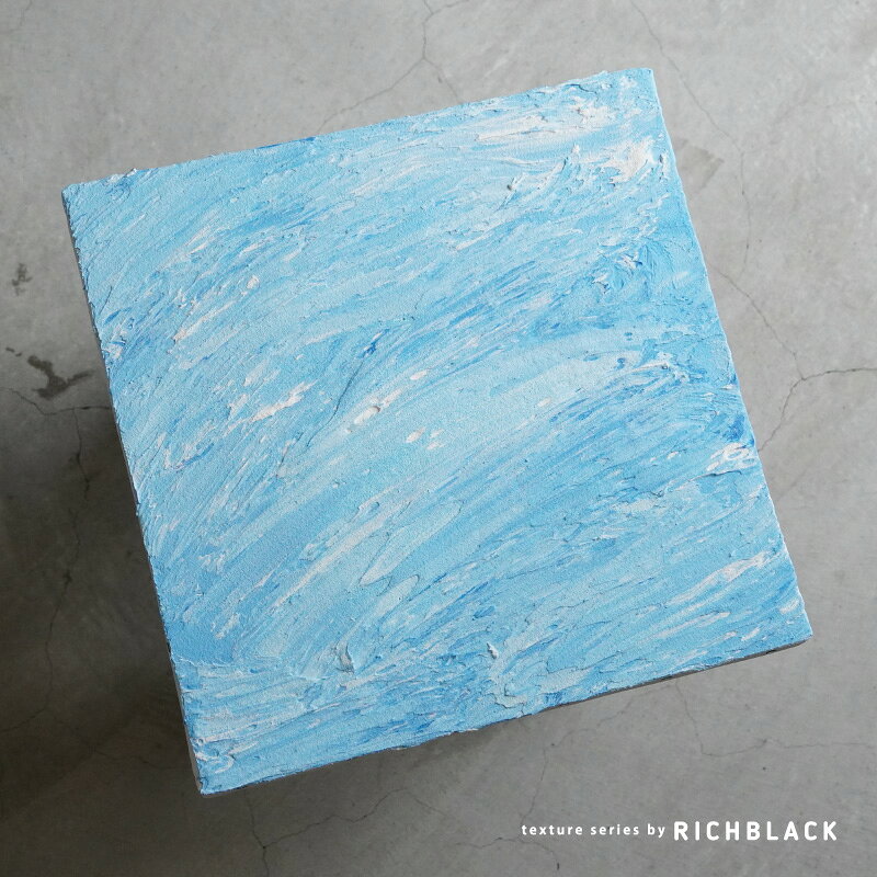 テクスチャーアート Texture series by richblack "0004" S4 (約333×333mm) 正方形 テクスチャー 幾何学模様 抽象画 アート パネル キャンバス 韓国 北欧 アジアン ジャパンディ グランジ ウェーブ 波 海 モダン インテリア ウェルカム 玄関 土間 漆喰 モルタルのサムネイル