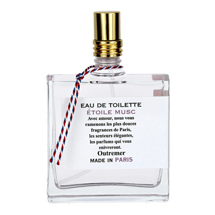アロマリン Made in Paris（メイドインパリ）フレグランスオードトワレ 50ml【エトワールムスク】フランス製 香水 L'Aromarine グラース 調香師 トリコロールカラー シンプル ヨーロッパ 輸入 海外 プレゼント ギフト 贈り物 携帯 持ち運び プチギフトのサムネイル