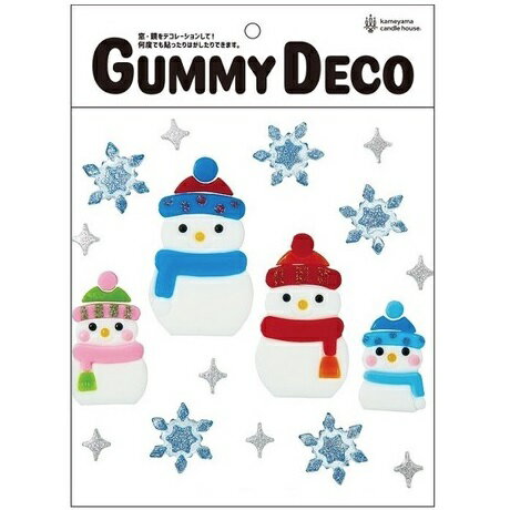 Gummy Deco（グミデコ）バッグS クリスマスシリーズ 【スノーマンファミリー】Gel Gems（ジェルジェム）