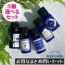 【送料無料】アロマオイル ブルーラベル 選べる5本セット アロマエッセンス 【全24種】 GPP 日本製 Blue Label アロマポット アロマランプ 加湿器 アロマディフューザー プチギフト 安い プレゼント ギフト 贈り物 女性 男性 リラックス リラクゼーション 癒し