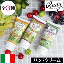 Rudy(ルディ)gli Antichi Borghi(リ・アンティキ・ボルギ)【ハンドクリーム】イタリア製 ハンドケア 持ち運び 保湿 アロエベラエキス オリーブオイル デザイン 手洗い 手荒れ対策 女性 男性 ギフト プレゼント