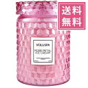 バースデーキャンドル 【正規品】VOLUSPA（ボルスパ）ROSES（ローズ）グラスジャーキャンドル（アロマキャンドル）【ローズペタルアイスクリーム】アメリカ製 人気 薔薇 バラ ココナッツワックスブレンド グラスキャンドル プレゼント 女性 ギフト 贈り物 男性 誕生日 高級感