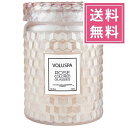 バースデーキャンドル 【正規品】VOLUSPA（ボルスパ）ROSES（ローズ）グラスジャーキャンドル（アロマキャンドル）【ローズカラーグラシーズ】アメリカ製 人気 薔薇 バラ ココナッツワックスブレンド グラスキャンドル プレゼント 女性 ギフト 贈り物 男性 誕生日 高級感