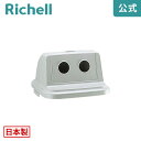 トラッシュペール 90KB型 フタRリッチェル Richell 90l 90リットル 大型 分別型 日本製 プラスチック ごみばこ ゴミ箱 ダストボックス 新生活
