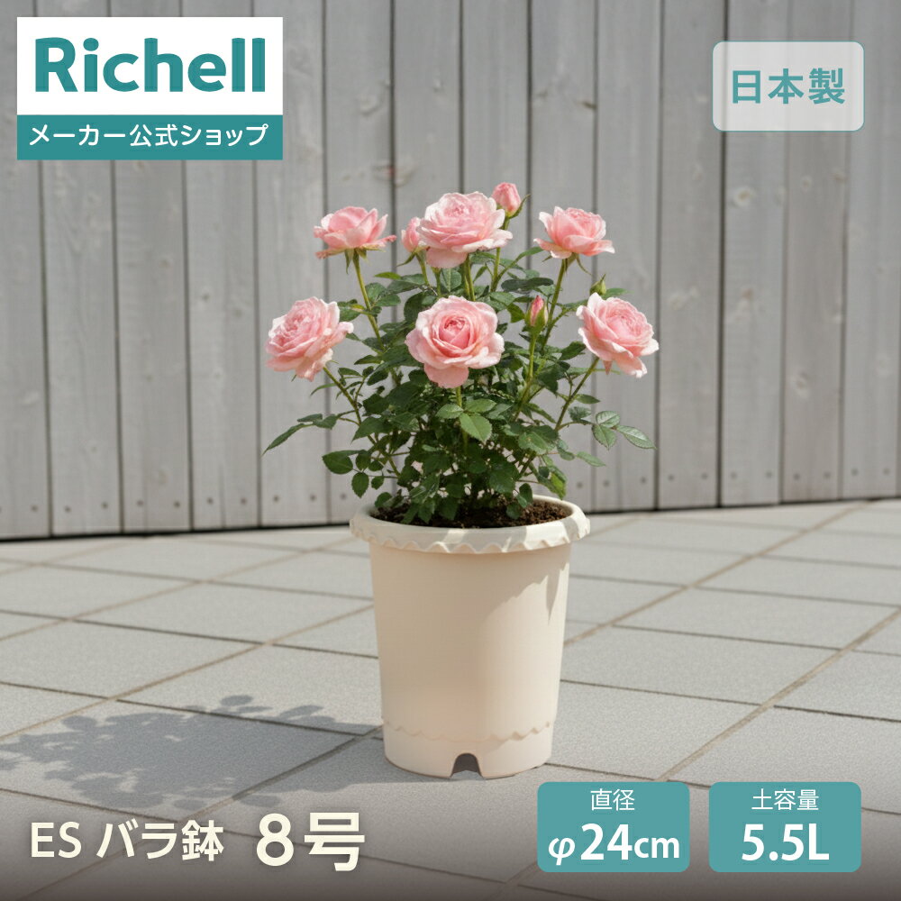 楽天市場】リッチェル バラ鉢の通販