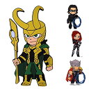 フック マグネットフック ブラック・ウィドウ MARVEL ロキ ソー ウィンター・ソルジャー ( マグネット 磁石 鍵フック 小物フック キーフック 収納 )...
