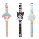 送料無料 サンリオ ライディングウォッチ 腕時計 マイメロディ カジュアル サンリオ ユニック 小学生 子ども デジタル 電池式 光る プレゼント お土産