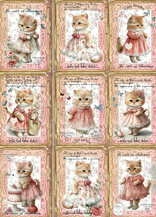 Rakuten - 新入荷 オリジナル 生地 猫 猫柄 ブロックデザイン ハンドメイド素材 クラフト アップリケ