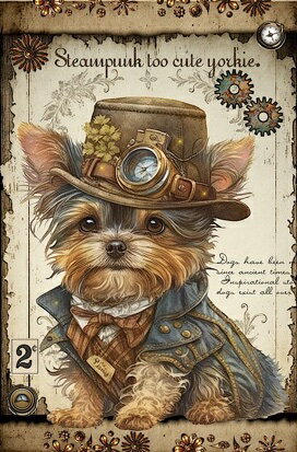 新入荷 オリジナル 生地 ヨーキー ヨークシャテリア ブロックデザイン ハンドメイド素材 クラフト アップリケ