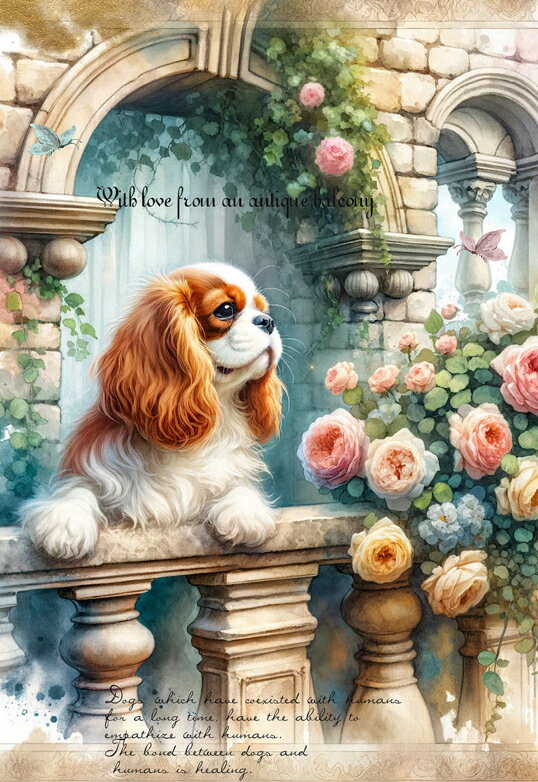 新入荷 オリジナル 生地 犬 ブロックデザイン ハンドメイド素材 クラフト アップリケ キャバリアキング..