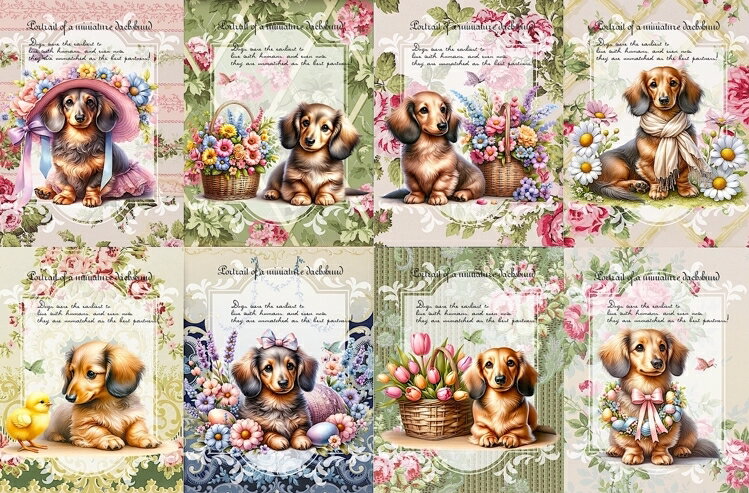 新入荷 生地 ダックスフンド ブロックデザイン ハンドメイド素材 クラフト アップリケ 印象的なワンボイントのデザインは主役にも脇役にもなる頼もしい存在です。 小物作成に適したサイズのブロックデザインです。別の布の上に縫い留めたり、貼り付けたりと汎用性のある生地です。モチーフはマリーアントワネットの印象的な ヨーロピアン・スタイルのデザインをプリントしています。素材 綿 100パーセントデザインによっては多少の透け感がございます。また発色は写真より若干、淡い色目の場合もございます。サイズ A4サイズの生地にプリント 210×297mm 2