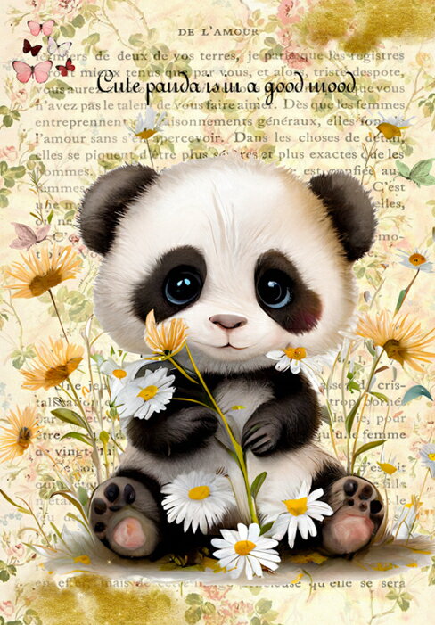 新入荷 オリジナル 生地 パンダ ブロックデザイン ハンドメイド素材 クラフト アップリケ