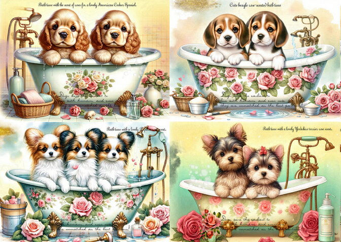 新入荷 オリジナル 生地 犬 パネル生地 ブロックデザイン ハンドメイド素材 クラフト アップリケ