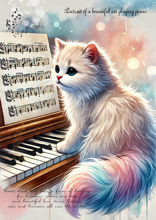 新入荷 オリジナル 生地 猫 猫柄 パネル生地 ブロックデザイン ハンドメイド素材 クラフト アップリケ 印象的なワンボイントのデザインは主役にも脇役にもなる頼もしい存在です。 小物作成に適したサイズのブロックデザインです。別の布の上に縫い留めたり、貼り付けたりと汎用性のある生地です。モチーフは猫の印象的な ヨーロピアン・スタイルのデザインをプリントしています。素材 綿 100パーセントデザインによっては多少の透け感がございます。また発色は写真より若干、淡い色目の場合もございます。サイズ A4サイズの生地にプリント 210×297mm 2
