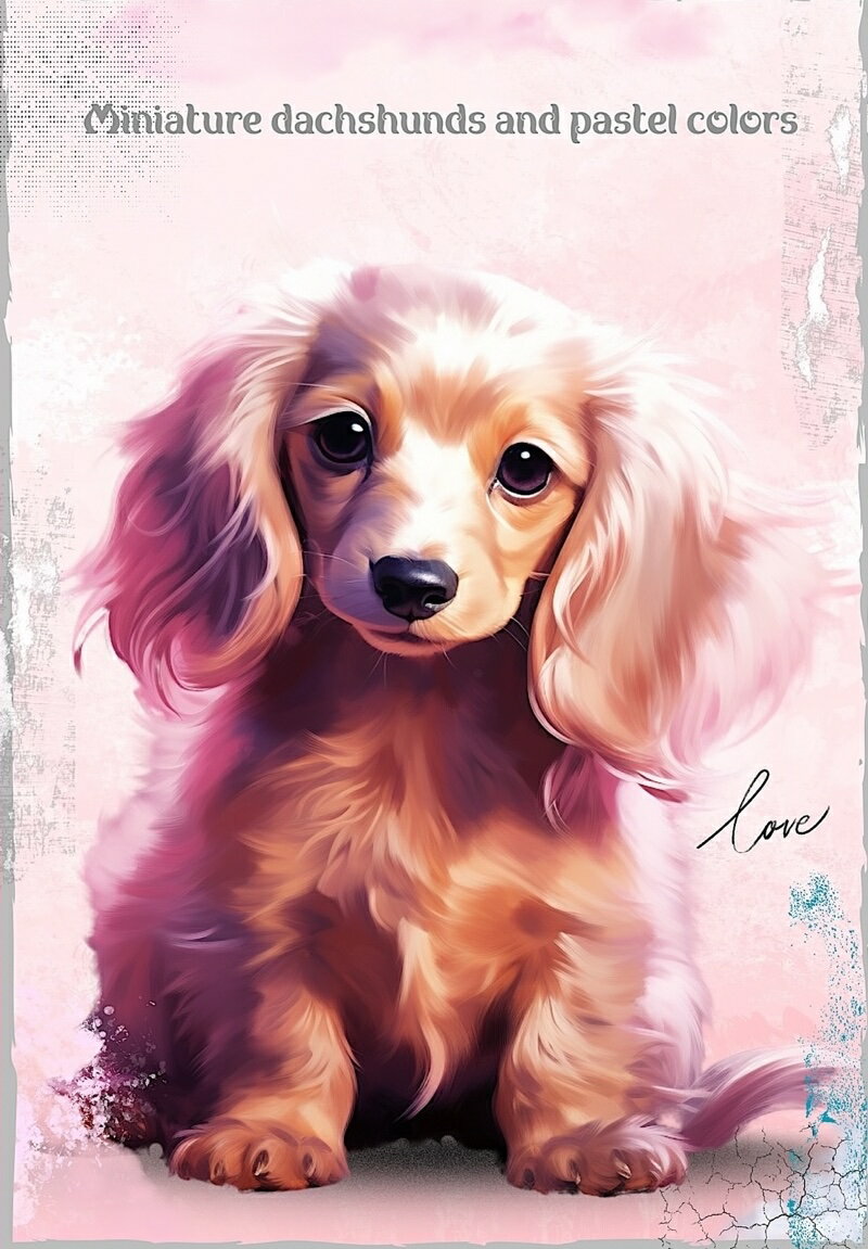 新入荷 生地 ダックスフンド パネル生地 ハンドメイド素材 クラフト アップリケ ミニチュアダックスフンド 印象的なワンボイントのデザインは主役にも脇役にもなる頼もしい存在です。 小物作成に適したサイズのブロックデザインです。別の布の上に縫い留めたり、貼り付けたりと汎用性のある生地です。オリジナルの印象的な ヨーロピアン・スタイルのデザインをプリントしています。素材 綿 100パーセントサイズ A4サイズの生地にプリント 210×297mm 2