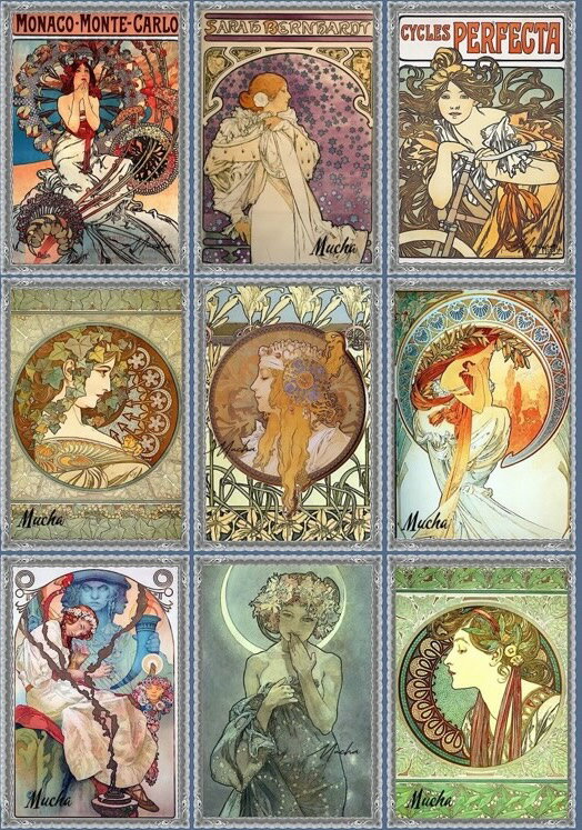 楽天市場】アルフォンス・ミュシャ（手芸・クラフト・生地｜日用品雑貨