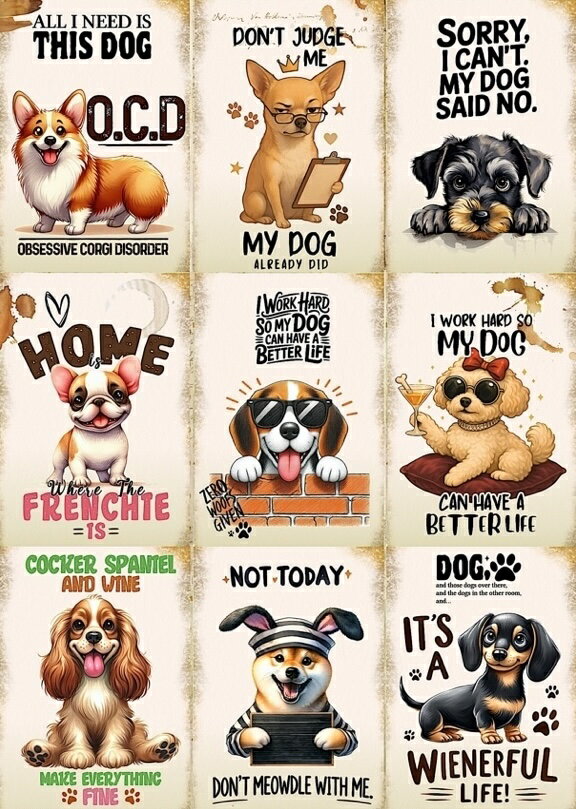 Rakuten - パネル生地 犬 柴犬 シュナウザー トイプードル ダックスフンド コーギー フレブル ビーグル コッカースパニエル