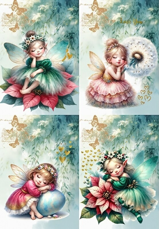 新入荷 オリジナル 生地 天使 キューピット パネル生地 妖精 フェアリー ハンドメイド素材 クラフト ア..