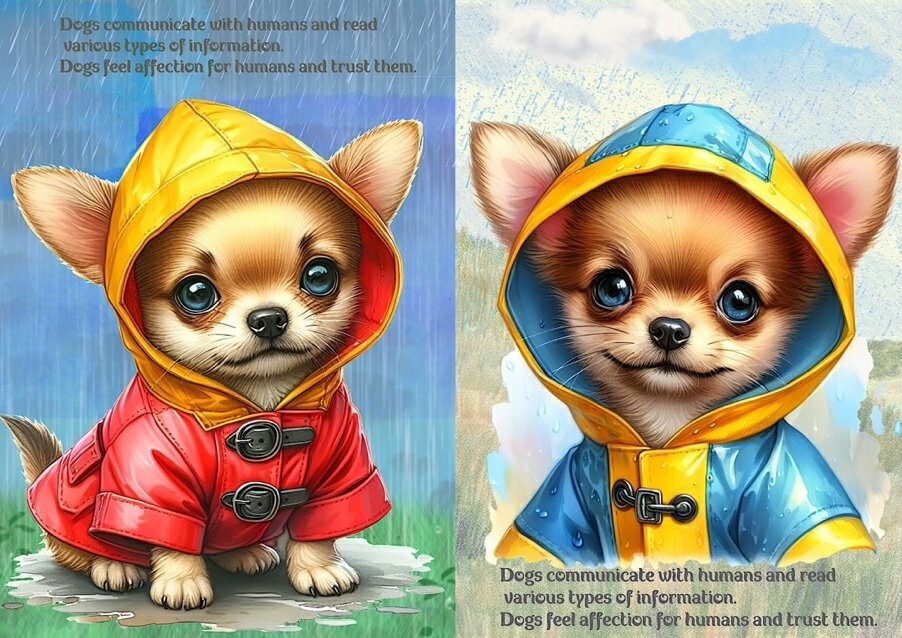 新入荷 オリジナル 生地 犬 チワワ ブロックデザイン ハンドメイド素材 クラフト アップリケ パネル生..